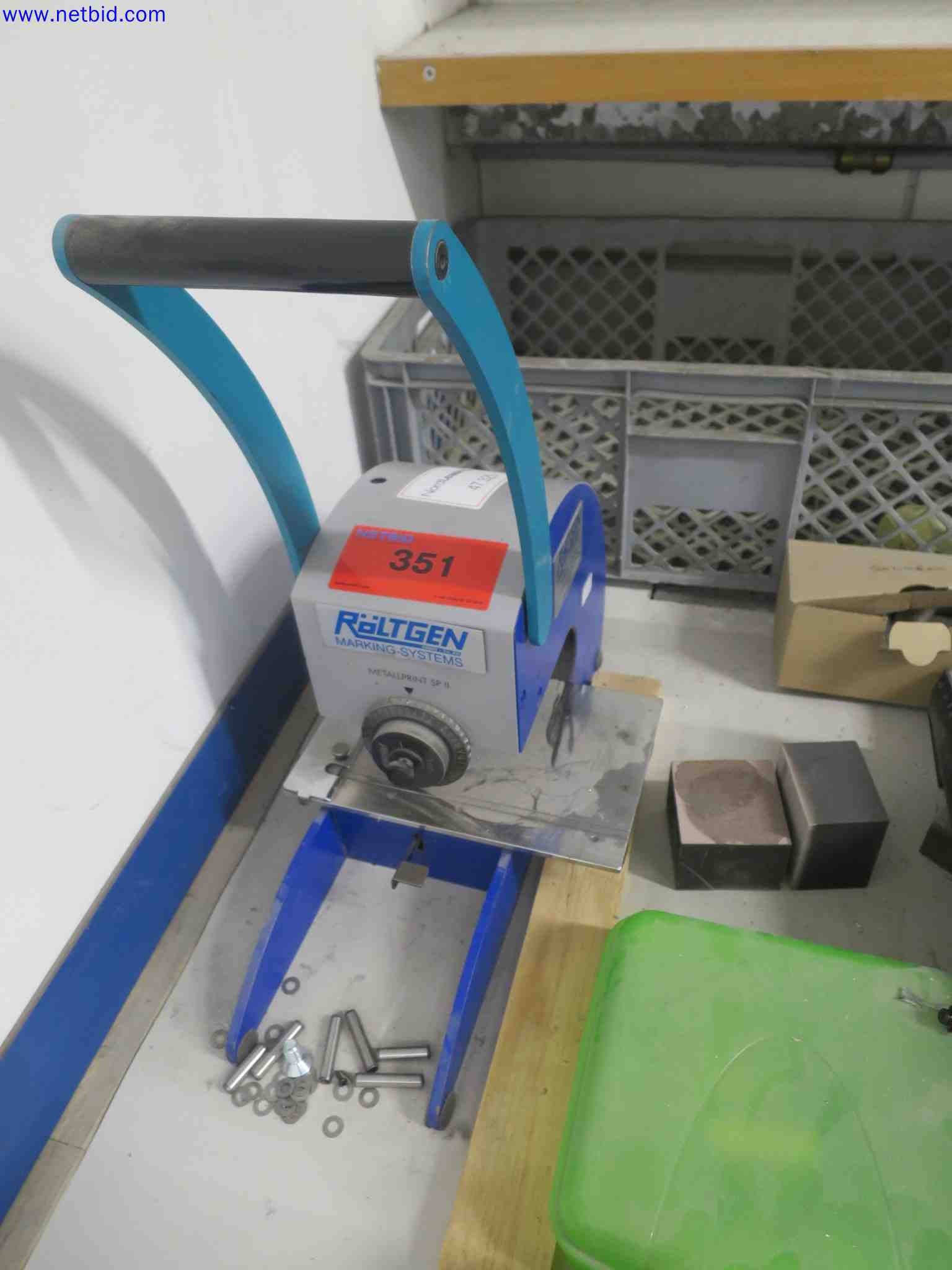 Metallprägegerät Röltgen Metallprint SP II